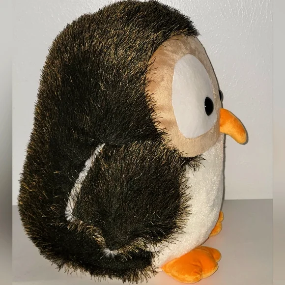 Large Owl Plush 16" H x 16" W - Picture 3 of 8